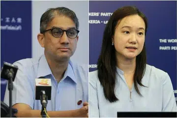 MENGAKU: Encik Leon Perera dan Cik Nicole Seah mengaku menjalin hubungan sulit selepas video mereka dalam keadaan mesra disiarkan.