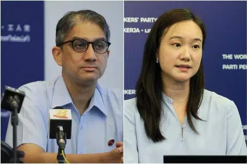MENGAKU: Encik Leon Perera dan Cik Nicole Seah mengaku menjalin hubungan sulit selepas video mereka dalam keadaan mesra disiarkan.