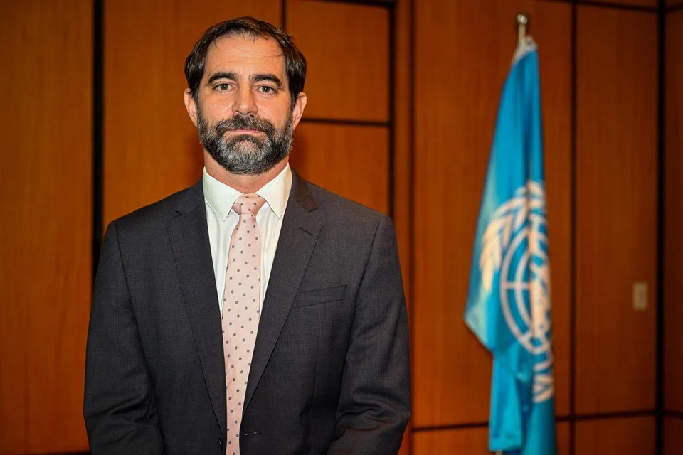 GENCATAN SENJATA: Wakil dari Agensi Bantuan dan Kerja Menyelamat Pertubuhan Bangsa-Bangsa Bersatu (UNRWA) bagi pelarian Palestin, Encik Andrew Hyslop, menggesa gencatan senjata agar bantuan kemanusiaan dapat dihantar masuk ke Gaza dengan selamat.