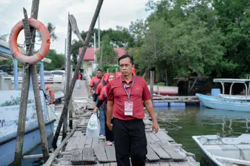 Malaysia, Johor, Tanjung Belungkor, Faizul Abdul Ghani