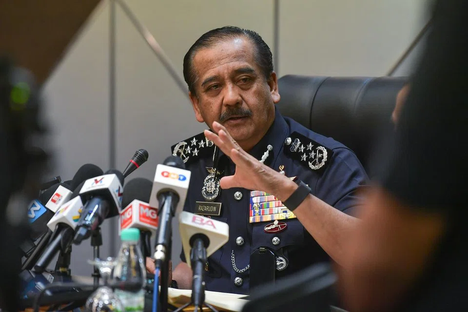 Ketua Polis Malaysia Tan Sri Razarudin Husain.
