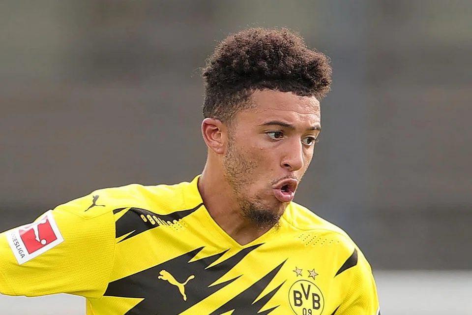 PAPAR KEMAJUAAN: Perbincangan antara Manchester United dengan Borussia Dortmund, berkenaan Jadon Sancho, dikatakan mencapai kemajuan. - Foto EPA-EFE
