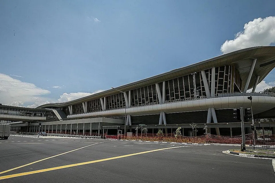 MULA OPERASI HARI INI: Stesen MRT Canberra memulakan operasi secara rasmi hari ini. - Foto CMG.