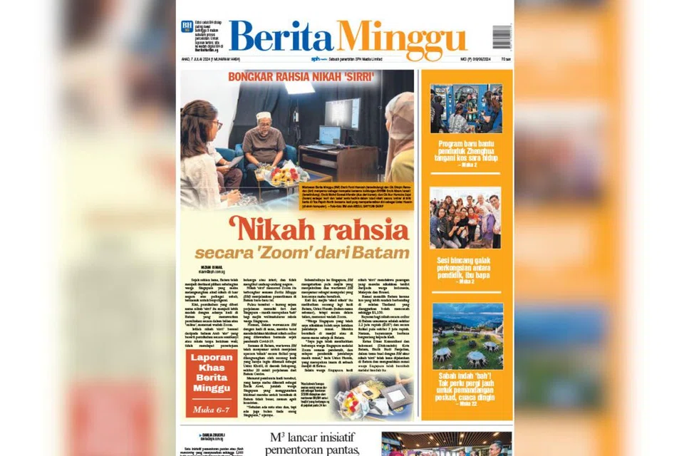 Pendedahan nikah ‘sirri’ atau nikah rahsia yang boleh dijalankan menerusi wadah Zoom.