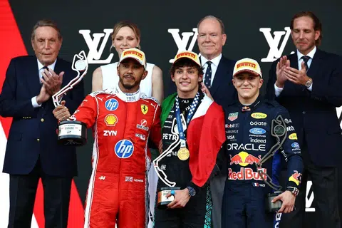 Formula One, Formula Satu, F1, Grand Prix Monaco, Kimi Antonelli, Lewis Hamilton, Ferrari