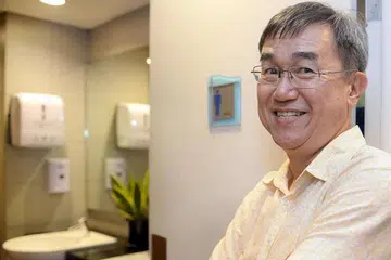 Encik Jack sim, pengasas Pertubuhan Tandas Dunia, telah memperjuangkan tandas dan sanitasi bersih lebih satu dekad. 