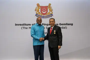 K. Shanmugam, Datuk Seri Mohd Khalid Ismail, mha, pdrm