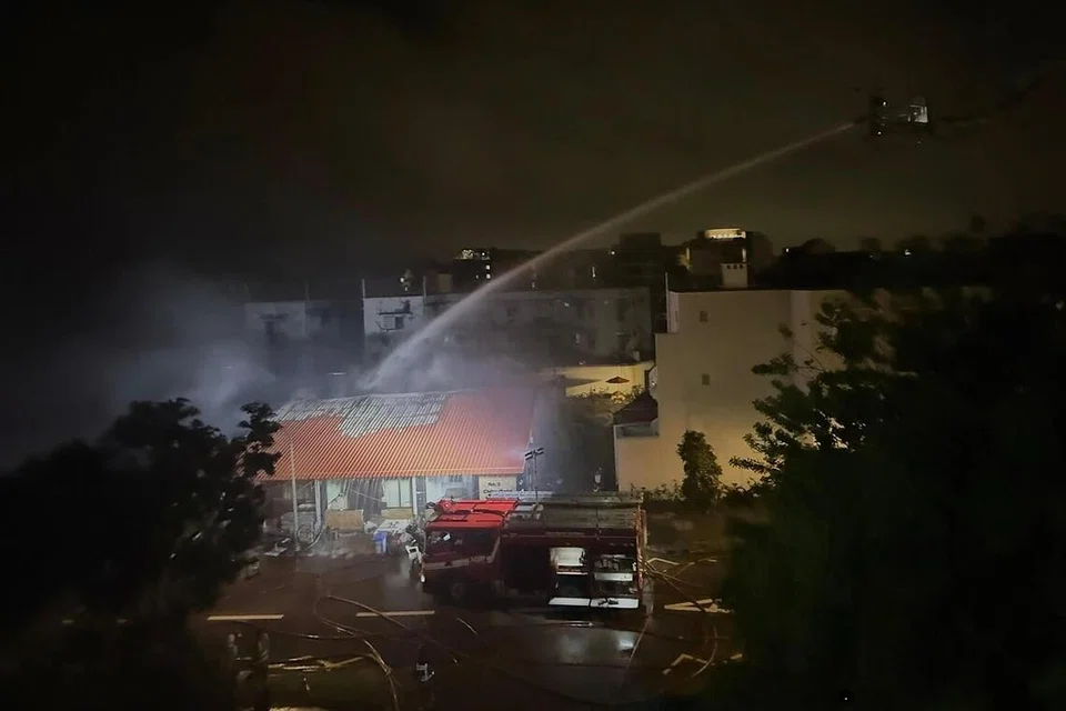 Singapura, kebakaran, fire, Joo Chiat, SCDF