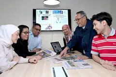 Artis Eksekutif Berita Harian, Mohd Samad Afandie, Natasha Mustafa, Irma Kamarudin, Anwar Saleh, Humaira Sajat, Hisyam A. Rahman, kompak, berita harian, berita minggu 
