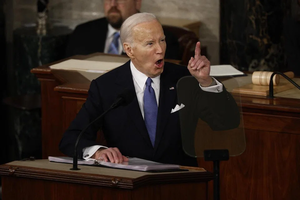 Presiden Amerika Syarikat, Encik Joe Biden< ketika berucap dalam perutusan tahunan, ‘State of the Union’, memberi amaran kepada Israel bahawa rejim itu tidak boleh menggunakan bantuan sebagai ‘cip tawar-menawar’ sekali gus menggesa gencatan senjata sementara dilaksanakan serta-merta dalam konflik berdarah yang terus meruncing di Gaza.