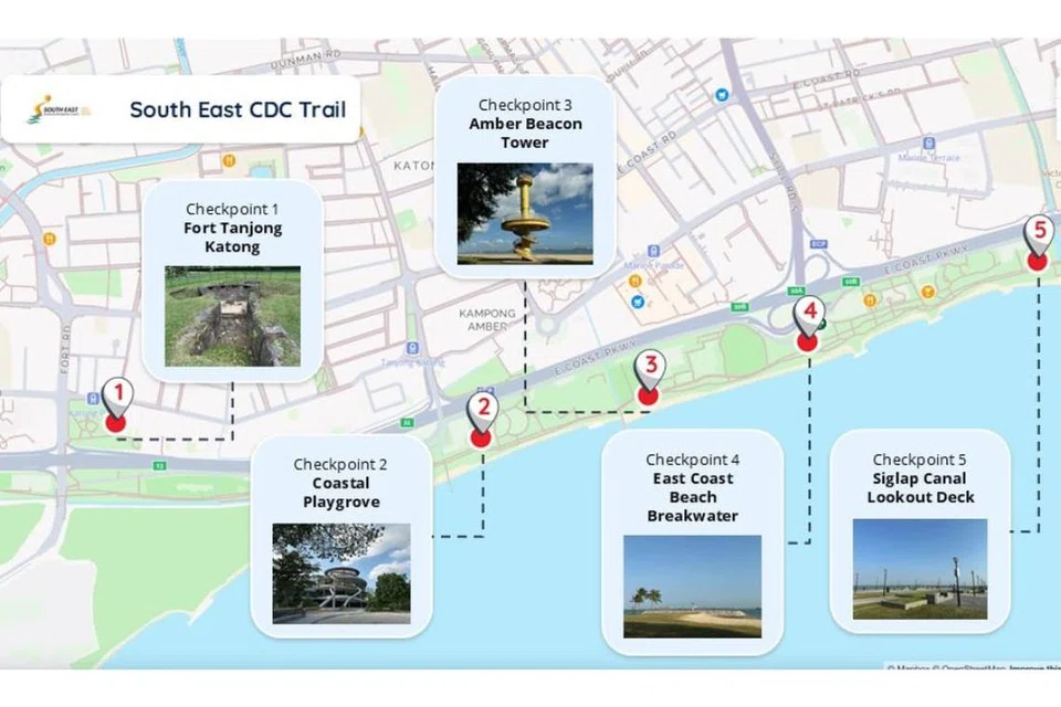 Jejak Berjalan Kaki CDC South East.