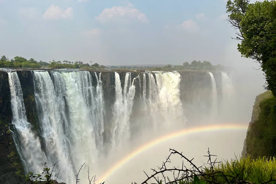 Victoria Falls di Zimbabwe.