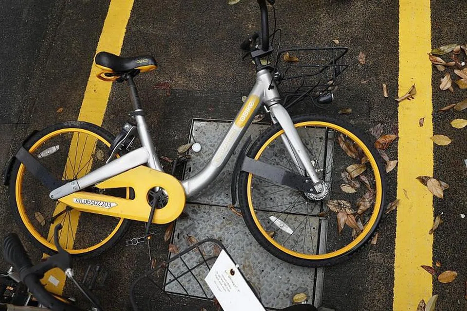 PULANGKAN WANG PENGGUNA: oBike berkata mereka akan mengumumkan seluruh proses pulangkan wang pendahuluan bagi pengguna selepas selesai menyiapkan butirannya.