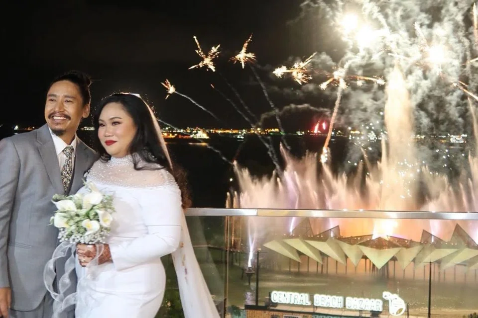 Sky Garden, Sentosa, majlis kahwin