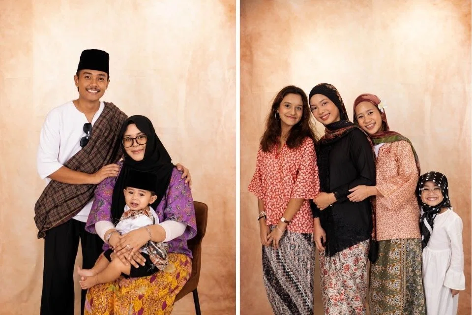 Studio foto turut disediakan bagi membolehkan anggota keluarga dan rakan merakam potret bersama, sekali gus mencipta kenangan baharu di samping mengimbas memori lama.