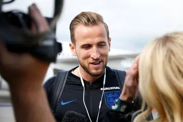 TIADA PERBALAHAN: Harry Kane yakin tiada perbalahan dalam skuad England di Russia. - Foto REUTERS