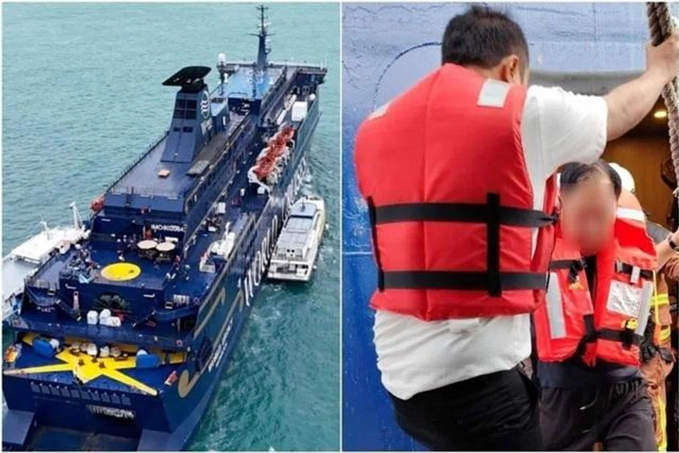 MPA, World Legacy, cruise terbakar, kapal terbakar 