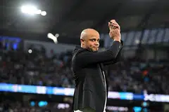 PEMACU PERUBAHAN: Pengurus Burnley, Vincent Kompany, dikatakan memainkan peranan besar dalam memacu perkembangan Burnley dan menyemai sifat kerja keras dalam kalangan pemain.