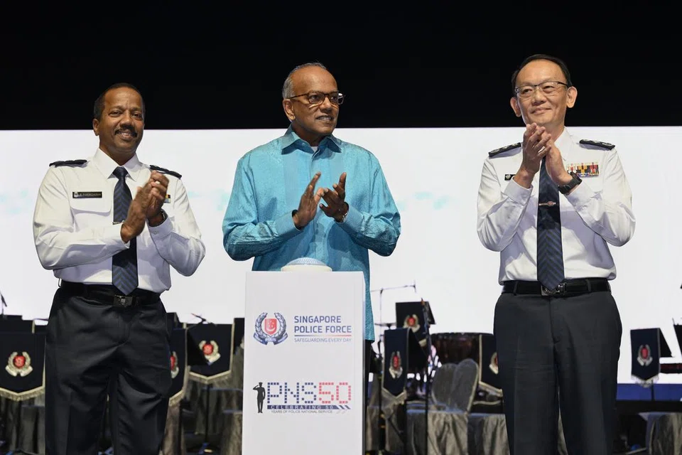 Singapura, SPF, PNS, K. Shanmugam, Resorts World Sentosa