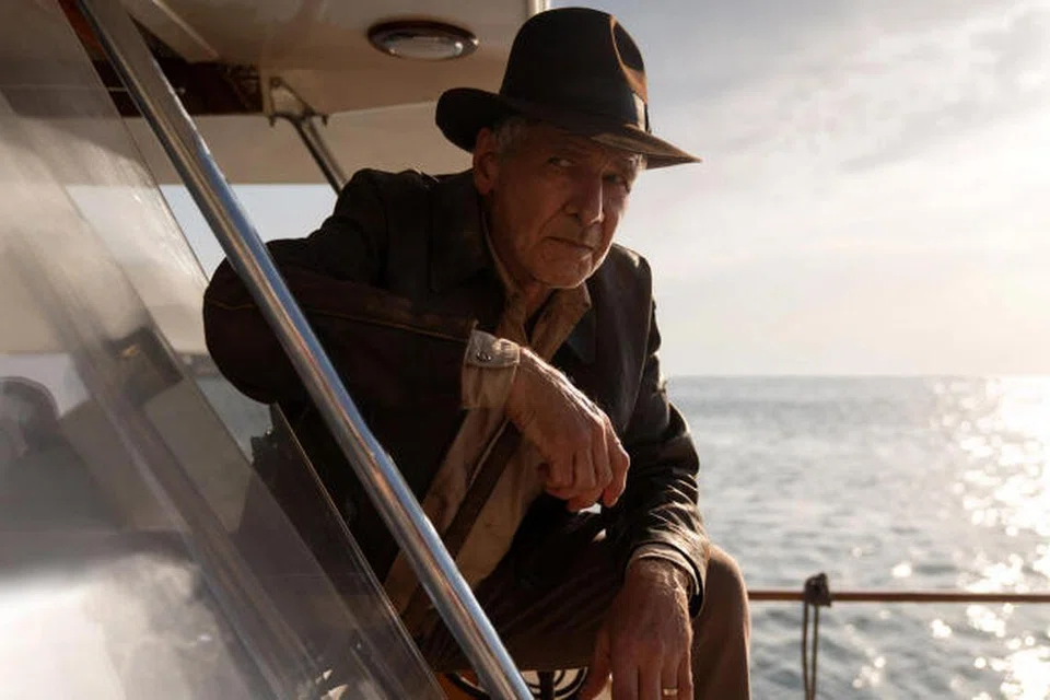 MASIH BERTENAGA: Harrison Ford yang berusia 80 tahun masih ‘menyengat’ sebagai wira aksi filem kelima francais Indiana Jones, ‘Indiana Jones and The Dial of  Destiny’.