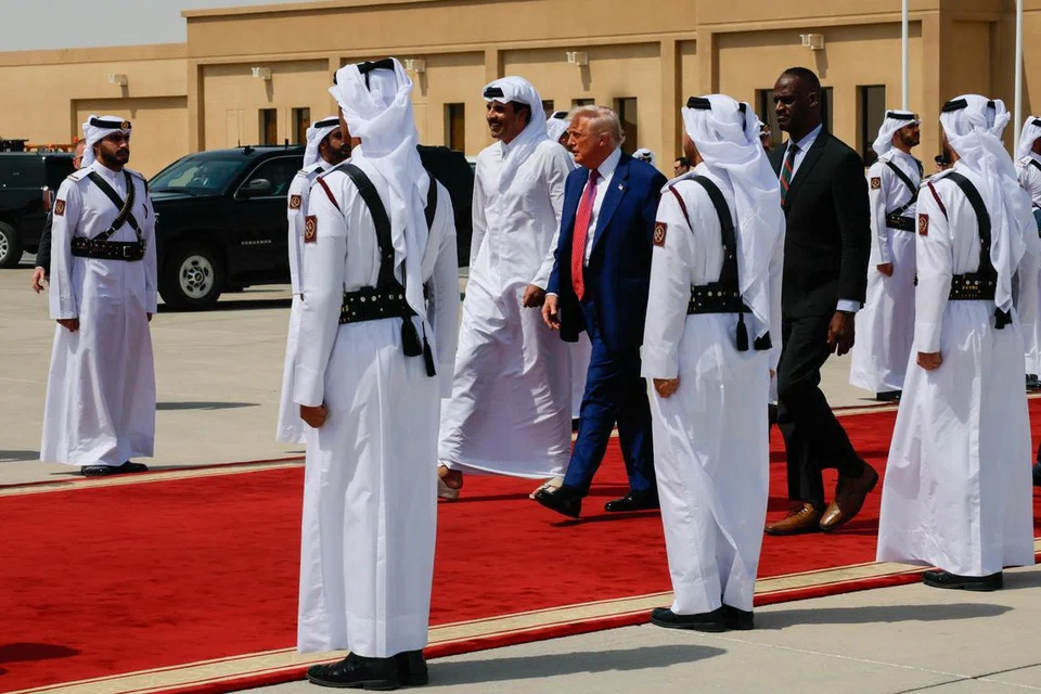 donald trump, sheikh tamim