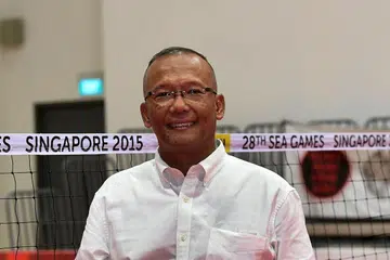 MOHD NASRI HARON: Presiden Persekutuan Sepak Takraw Singapura (Perses).