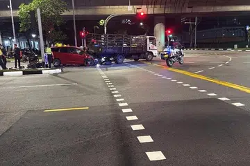 kemalangan, yishun, maut, penunggang motosikal