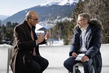 Tharman, Presiden, AI, Davos