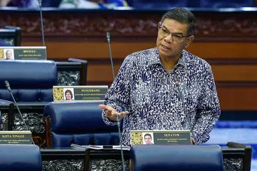 Menteri Dalam Negeri Malaysia, Datuk Seri Saifuddin Nasution Ismail.