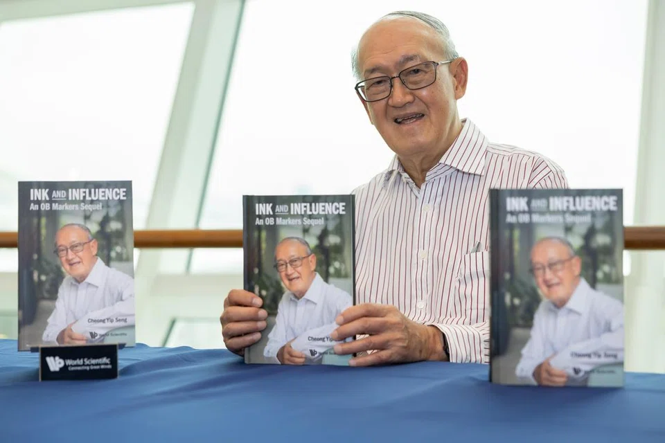 mantan ketua editor ST, cheong yip seng, buku ink and influence: an OB markers sequel 