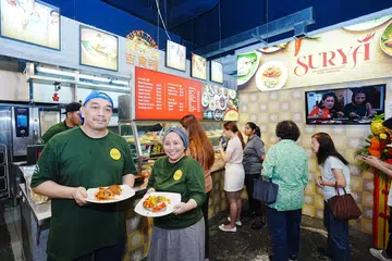 surya, sabar menanti, henderson, nasi padang 