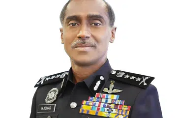 Ketua Polis Johor, Datuk M Kumar.