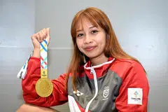 taekwondo, diyanah aqidah, nicholas khaw, sukan sea 2025, juara 