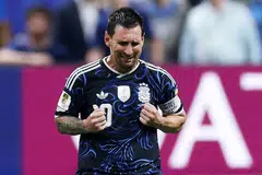 Bintang Argentina, Lionel Messi, kemenangan 2-1 ke atas England, perlawanan separuh akhir Piala Dunia 2026