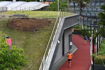 fire, OTH, our tampines Hub