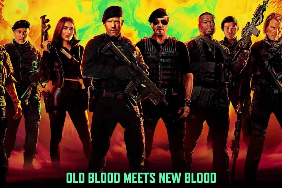 WIRA ‘OTAI’ DAN BARU: ‘The Expendables 4’ memaparkan kisah wira lama dan baru bersatu hati menangani misi bahaya di Libya.