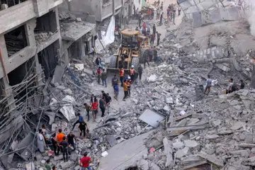 ORANG AWAM JADI KORBAN: Orang awam tidak bersalah menjadi mangsa peperangan Israel-Hamas. 