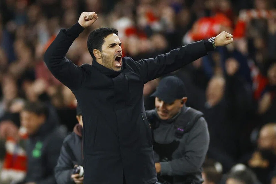 Keghairahan pengurus Arsenal, Mikel Arteta, amat jelas selepas pasukannya menewaskan Liverpool 3-1 dalam aksi Liga Perdana England di Stadium Emirates pada 4 Februari.