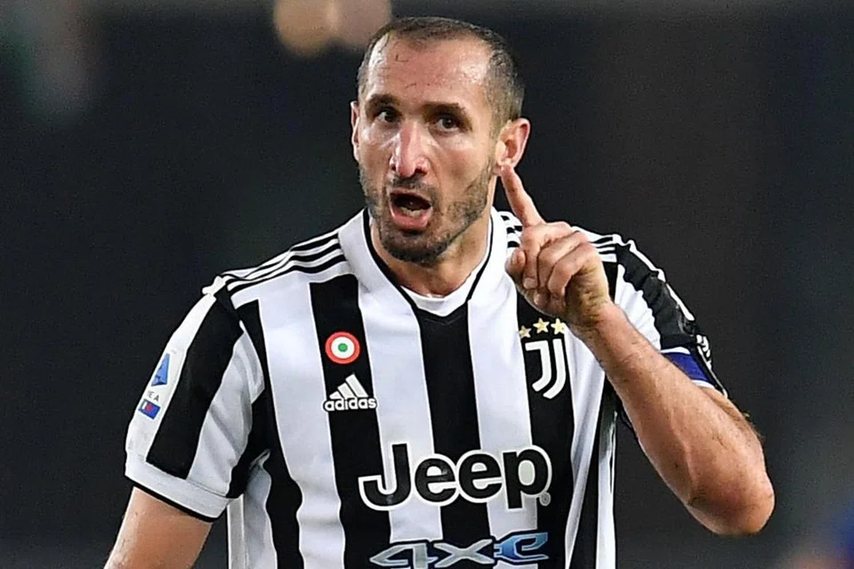 GIORGIO CHIELLINI, 37 tahun bek tengah Juventus dan Italy