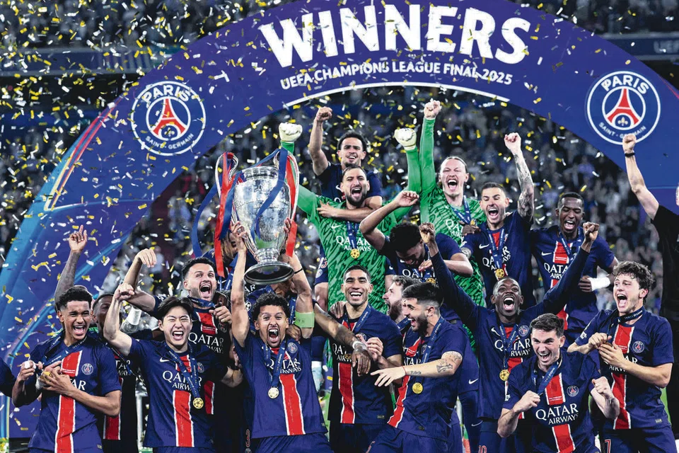 PSG membelasah Inter 5-0 untuk memenangi Liga Juara-Juara pertama mereka pada 2025.
