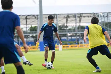 Pemain tengah Singa, Shah Shahiran, pernah beraksi di bek kiri untuk pasukan negara ketika menentang Malaysia pada September lalu. 