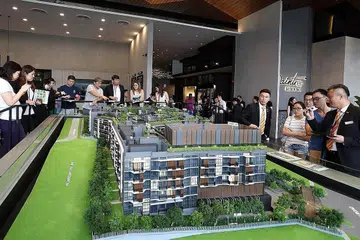 HARGA JUALAN LEBIH RENDAH: Daintree Residence di Toh Tuck Road merupakan hartanah privet pertama dilancar menyusuli penguatkuasaan kadar Cukai Setem Tambahan Pembeli (ABSD). - Foto WANBAO