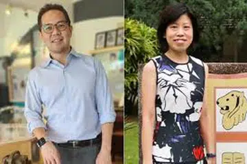 Antara mereka yang dilantik menjadi pengetua baru bagi tahun persekolahan 2025 ialah Encik Julian Lew (kiri), yang kini merupakan naib pengetua Sekolah Menengah St Hilda’s, dan Cik Winnie Tan, seorang bekas murid, yang akan kembali ke CHIJ Sekolah Perempuan St Nicholas. 