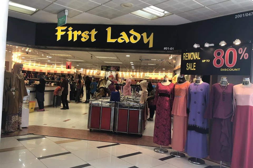 Cawangan First Lady di tingkat satu bangunan Tanjong Katong Complex (TKC) yang ditutup pada 2019.