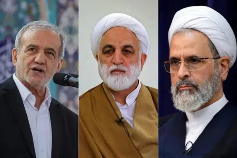 Majlis sementara kepimpinan Iran, Ayatollah Ali Khamenei, perang, Iran, AS
