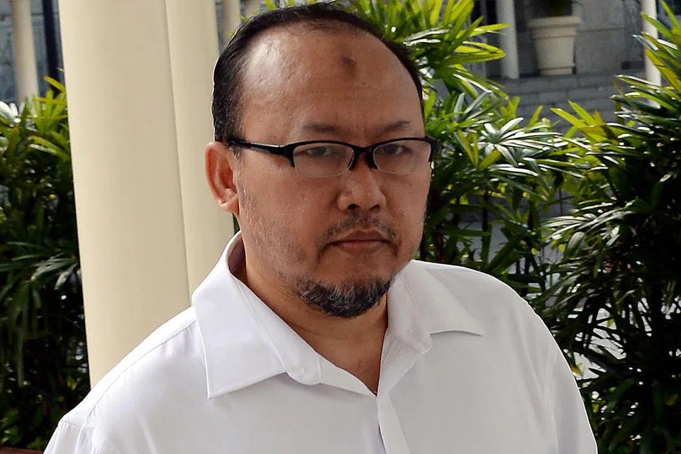 SAHARUDIN KASSIM: Hadapi 10 tuduhan menipu Lembaga Pelancongan Singapura (STB), Divisyen Penduduk dan Bakat Nasional (NPTD) dan Lembaga Totalisator Singapura. - Foto ZAINAL YAHYA