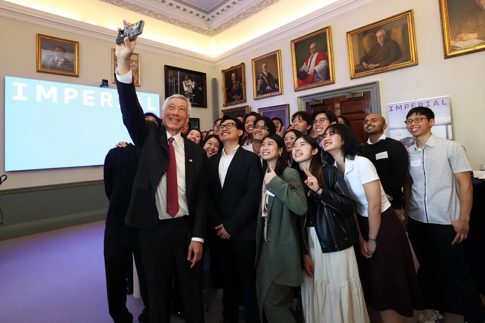 SM lee Hsien Loong, imperial college london