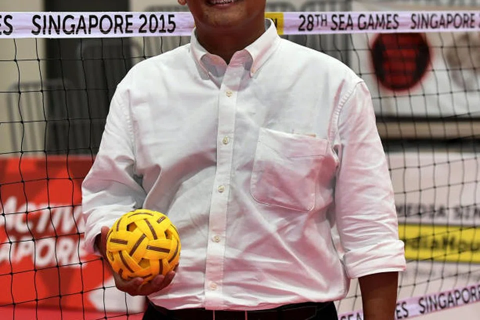 NASRI HARON: Presiden Persekutuan Sepak Takraw Singapura (Perses) yang dilantik sejak 2019. 