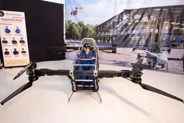 Digelar sebagai ‘kereta terbang’, kenderaan penerbangan peribadi, Crimson S8, telah direka dan dibangunkan sepenuhnya di Singapura oleh syarikat kenderaan udara, NEO Aeronautics.