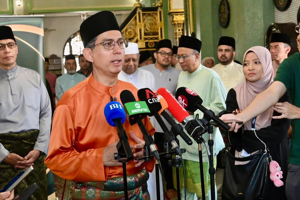 Faishal Ibrahim, Mufti Dr Nazirudin Mohd Nasir, solat Aidilfitri, Masjid Sultan, Hari Raya